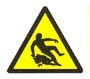 Caution Slippery floor surface