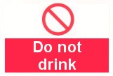 Do not drink