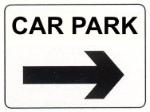 Car Park Right Arrow