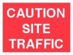 CAUTION SITE TRAFFIC