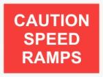 Caution Speed Ramps