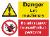 Danger Lift machinery / No admittance
