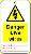 Danger Live wires