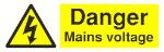 Danger Mains voltage