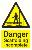 Danger Scaffolding incomplete