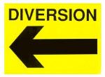 Diversion Left Arrow