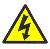 Electrical hazard pictogram