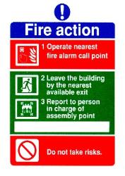 Fire Action / Leave the building
