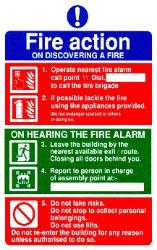 Fire Action / On discovering a fire