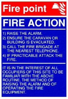 Fire Action / Fire Point / Portable Buildings