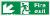 Fire exit / Diagonal down left