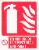 Fire extinguisher / Do not use on live electrical equipment
