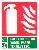 Fire Extinguisher / Safe for use on wood, paper, textiles, etc.