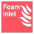 Foam inlet