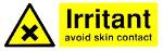 Irritant avoid skin contact