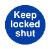 Keep locked shut