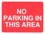 No parking in this area