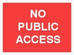 NO PUBLIC ACCESS