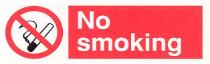 Window sticker no smoking