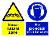 Noise hazard zone / Ear protection must be worn