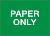 Paper Only