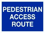 PEDESTRIAN ACCESS ROUTE
