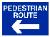 PEDESTRIAN ROUTE LEFT
