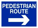 PEDESTRIAN ROUTE RIGHT