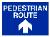 PEDESTRIAN ROUTE UP