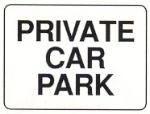 Private car park