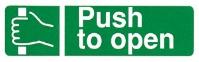 Push to open