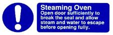 Steaming oven