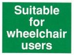 Suitable for wheelchair users