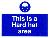 This is a hard hat area