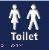 Toilet Men Women Braille / Tactile