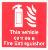 Wwindow sticker vehicle carries fire extinguisher