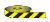 Yellow Black Barrier Tape