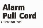 Alarm Pull Cord B/W