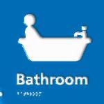 Bathroom NHS Braille /Tactile