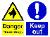 Danger Guard dogs / Keep out