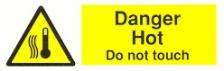 Danger Hot Do not touch