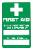 First Aid / The nearest first aid box is located..