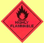 HIGHLY FLAMMABLE