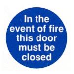 In the even of fire..