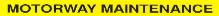 Motorway maintenance
