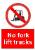 No fork lift trucks