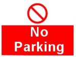 No Parking