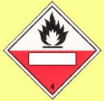 SPONTANEOUSLY COMBUSTIBLE UN substance number (4)
